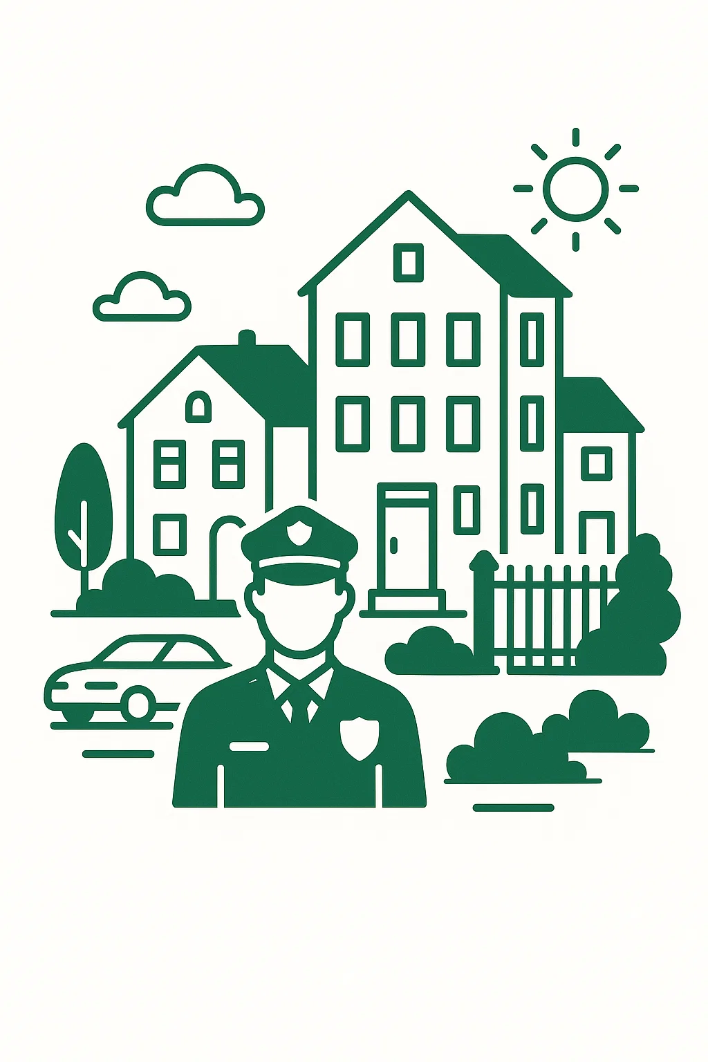 Vecinos en fraccionamiento cordial